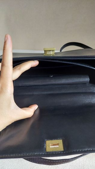 กระเป๋า Celine สีดำ วินเทจ ครอสบอดี้  รูปที่ 12