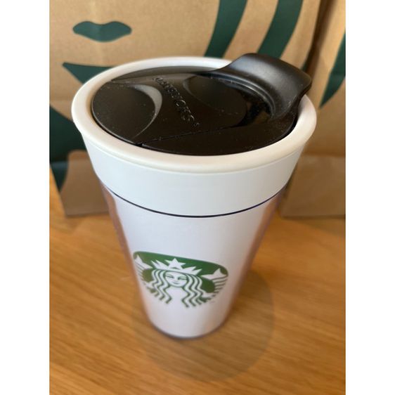 แก้วพลาสติก พร้อมฝาปิด Starbucks ขนาด 16 oz รูปที่ 2