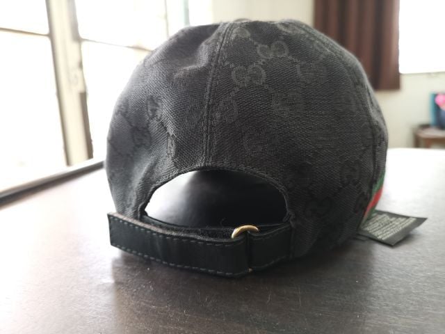 

 หมวก gucci แท้ Gucci Original GG Baseball Hat with Web Black รูปที่ 3