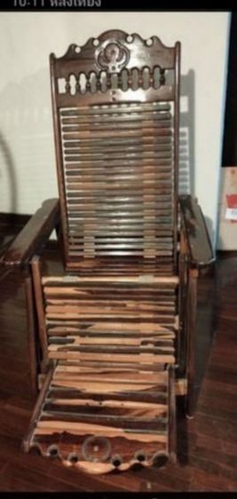 โต๊ะ​ทำงานวินเทจ​ ไม้มะค่าแผ่นเดียว รูปที่ 17