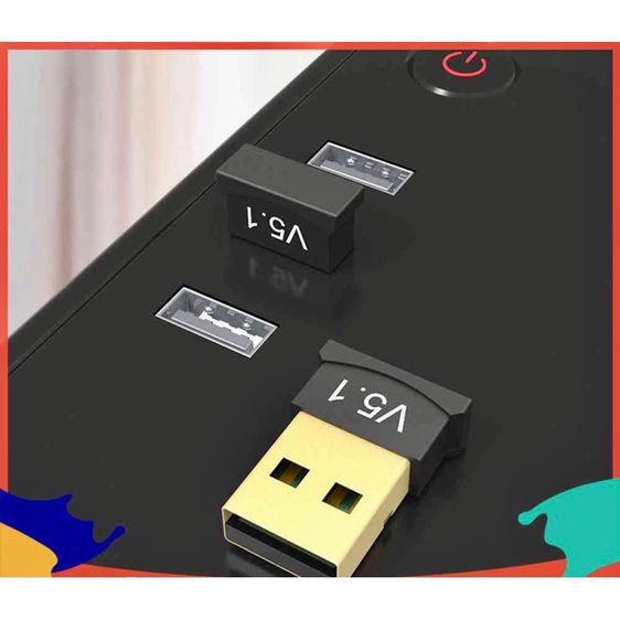 USB บลูทูธ 5.1 สําหรับแล็ปท็อป PC รุ่นใหม่ล่าสุด V5.1  รูปที่ 2