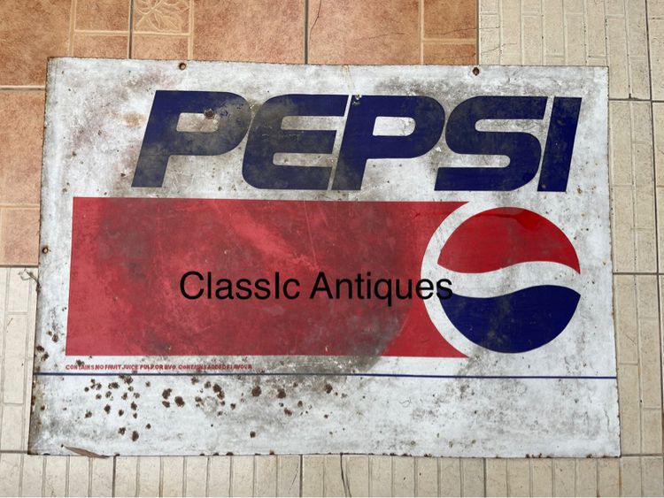 ป้ายPEPSI อีนาเมลโบราณ 2หน้า รูปที่ 6