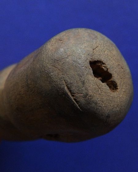 น้ำเต้าไม้แกะ สูง 6.5 ซ.ม. เก่าเก็บหลายสิบปี รูปที่ 3