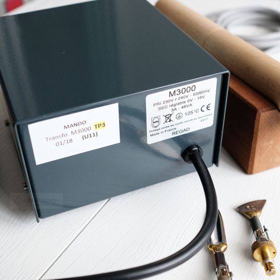 ชุดเครื่องมือกรีดขอบหนังไฟฟ้า ผลิตจากประเทศฝรั่งเศส รุ่น M3000 รูปที่ 9