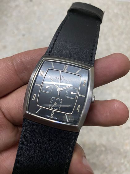 นาฬิกายี่ห้อ SKAGEN  เดนมาร์ค ควอทซ์ ของแท้มือสองเรือนบาง  1000฿ รูปที่ 4