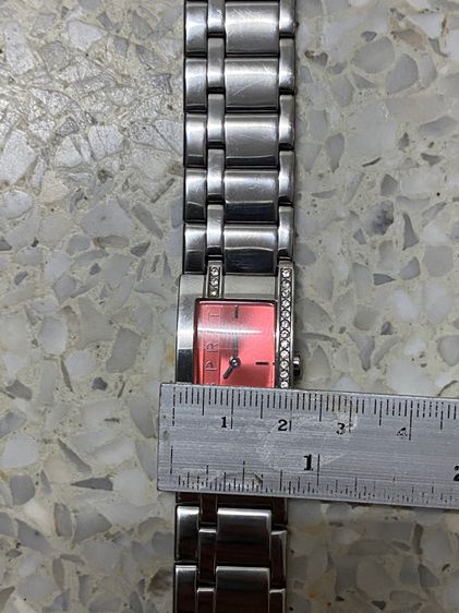 นาฬิกายี่ห้อ ESPRIT  ของแท้มือสอง สแตนเลสทั้งเรือน สายยาว 6 นิ้ว 850฿ รูปที่ 9