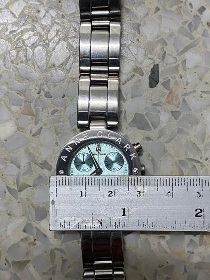 นาฬิกายี่ห้อ ANNA CLARK  ควอทซ์ โครโนกราฟ แท้มือสอง สายยาว 16.5 เซนติเมตร 1000฿ รูปที่ 9