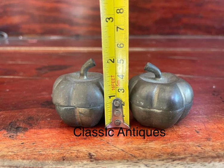 ตลับทองเหลืองทรงฟักทอง  รูปที่ 2