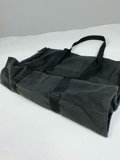 กระเป๋า DMS ขนาดกว้าง6ยาว20สูง14นิ้ว สีดำล้วน จุของได้เยอะ สภาพสวยงาม ไม่ขาดซ่อม สะพายไหล่ก็เท่ห์ ชอปปิ้งดี รูปที่ 6