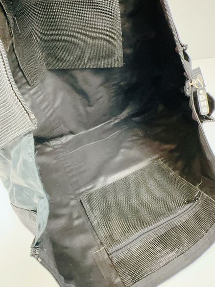 กระเป๋า DMS ขนาดกว้าง6ยาว20สูง14นิ้ว สีดำล้วน จุของได้เยอะ สภาพสวยงาม ไม่ขาดซ่อม สะพายไหล่ก็เท่ห์ ชอปปิ้งดี รูปที่ 5