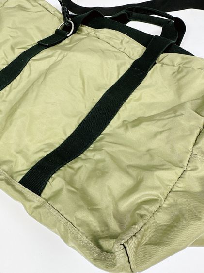 กระเป๋า Spalding ขนาดกว้าง8ยาว21สูง13นิ้ว สีเขียว ผ้าไนลอนน้ำหนักเบา สภาพดี ไม่ขาดซ่อม จุของได้เยอะ รูปที่ 9