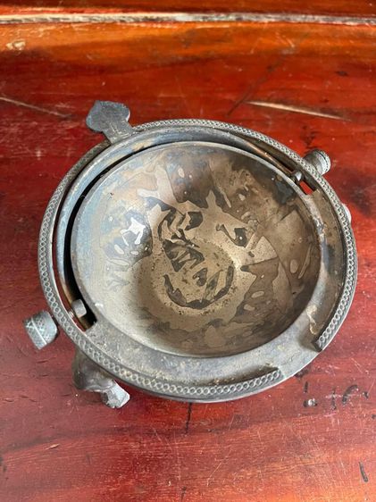 ถ้วยสามขา silver plated เก่าสะสม รูปที่ 3