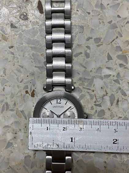 นาฬิกายี่ห้อ INTITLED ควอทซ์ ของแท้มือสอง เดินทุกเข็ม สายยาว 14.5 เซนติเมตร  800฿ รูปที่ 8