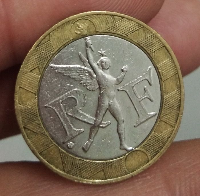 8764-เหรียญกษาปณ์ฝรั่งเศส 10 FRANC  จำนวน 2 เหรียญ รูปที่ 18