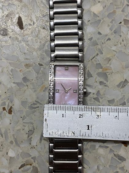 นาฬิกายี่ห้อ ESPRIT   ของแท้มือสอง สแตนเลสสายยาว 16 เซนติเมตร  850฿ รูปที่ 9