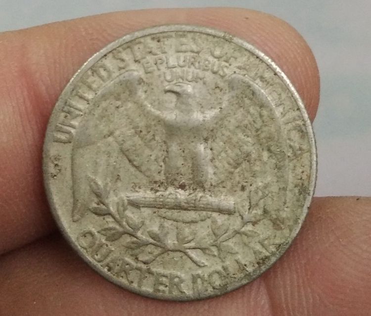 8773-เหรียญลิเบอร์ตี้ LIBERTY ประธานาธิบดีจอร์จ วอชิงตัน หลังนกอินทรีย์ จำนวน 2 เหรียญ รูปที่ 12