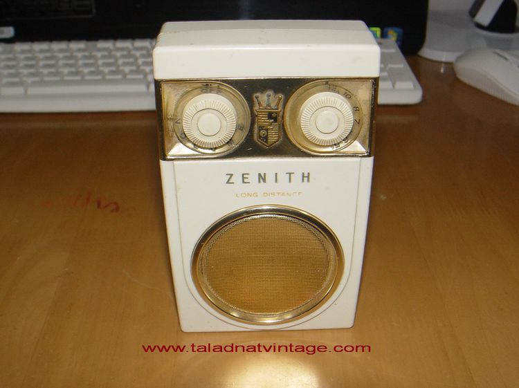 วิทยุ ZENITH ROYAL-500 DELUXE ระบบ AM ใช้งานได้ดีมาก รูปที่ 4
