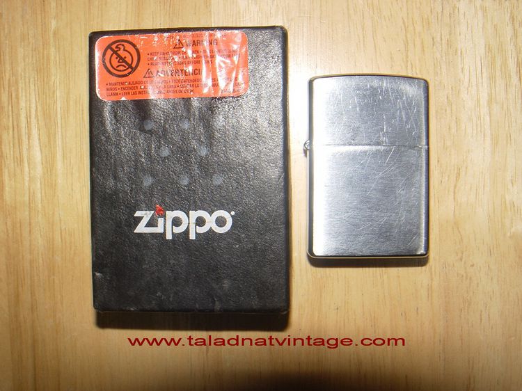 ไฟแช็ค ZIPPO vintage พร้อมกล่องใส่แท้เดิม ใช้งานได้ปกติ รูปที่ 11