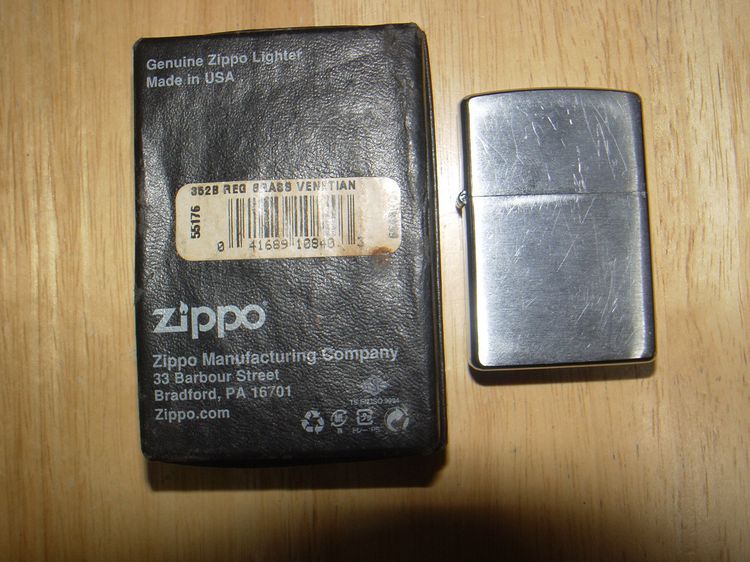 ไฟแช็ค ZIPPO vintage พร้อมกล่องใส่แท้เดิม ใช้งานได้ปกติ รูปที่ 10
