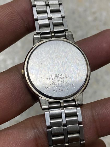 นาฬิกายี่ห้อ SEIKO  Lucent  ควอทซ์ ของแท้มือสอง  สแตนเลสสายยาว 16 เซนติเมตร  750฿ รูปที่ 3