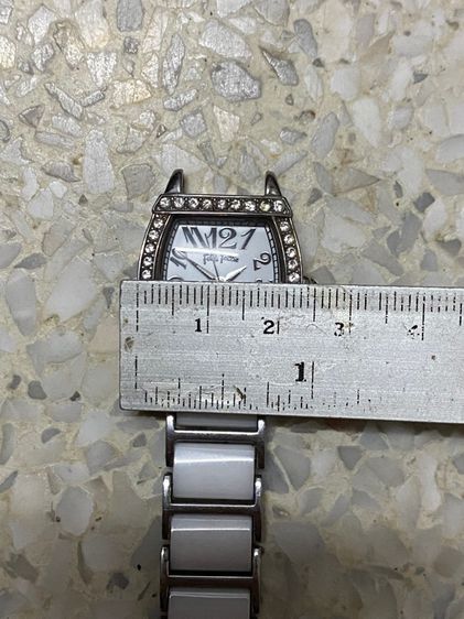 นาฬิกายี่ห้อ FOLLI  FOLLIE  ควอทซ์  แท้มือสอง เซรามิคสแตนเลส สายยาว 16.5 เซนตเมตร  900฿ รูปที่ 9