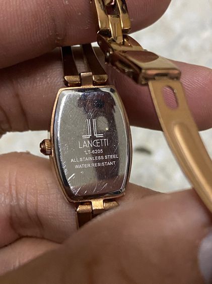 นาฬิกายี่ห้อ LANCETTI  ควอทซ์ ของแท้มือสอง สภาพสวยสายยาวประมาณ 16 เซนติเมตร  850฿  รูปที่ 3