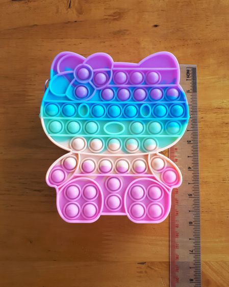 ป๊อปอิท (POP IT) ของเล่นยางกด แบบกระเป๋ามีซิป รูปที่ 2