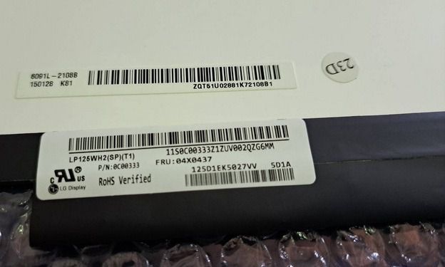 จอ Notebook 12.5 นิ้ว LCD IPS 1366x768 30Pin รูปที่ 3
