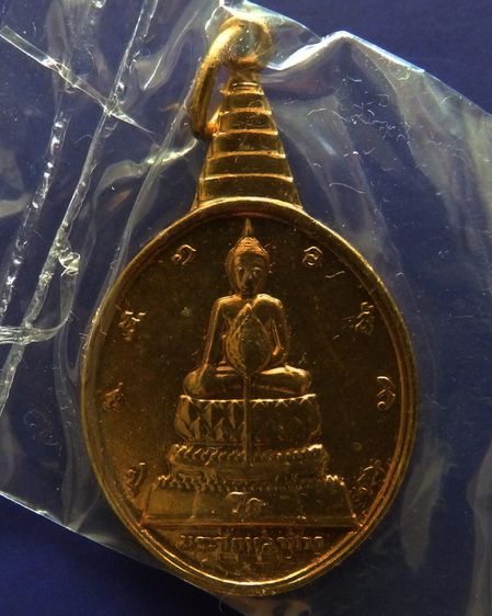 เหรียญพระชัยหลังช้าง ในหลวงครบ 5 รอบ หลัง สก. พ.ศ. 2535 พิธีใหญ่ หายาก พร้อมซองเดิม รูปที่ 3