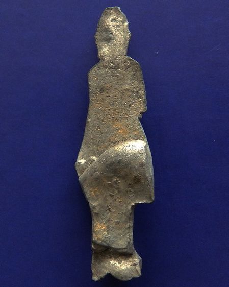 พระกรุวัดเกาะ (วัดสัมพันธวงศ์) เนื้อชินเงิน รูปที่ 2