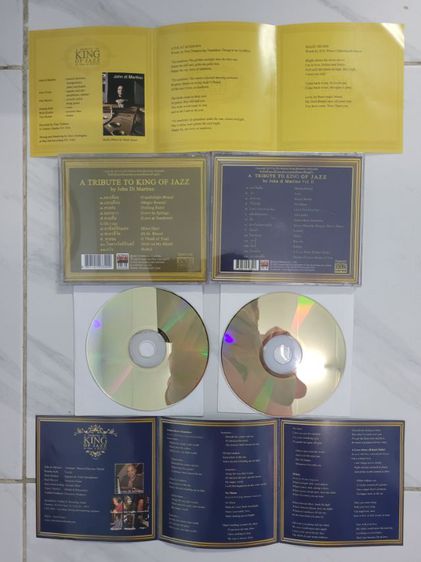 ขายแผ่นซีดีเพลงHitman Jazz 2 อัลบั้ม A Tribute To King Of Jazz by John di Martino Vol.1 and 24 bit  Audiophile Mastering Special Gold Disc รูปที่ 2