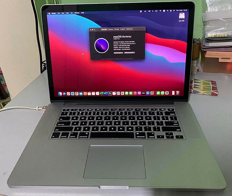 Macbook Pro 15 inch 2015 i7 256gb 16gb สภาพใหม่  รูปที่ 3