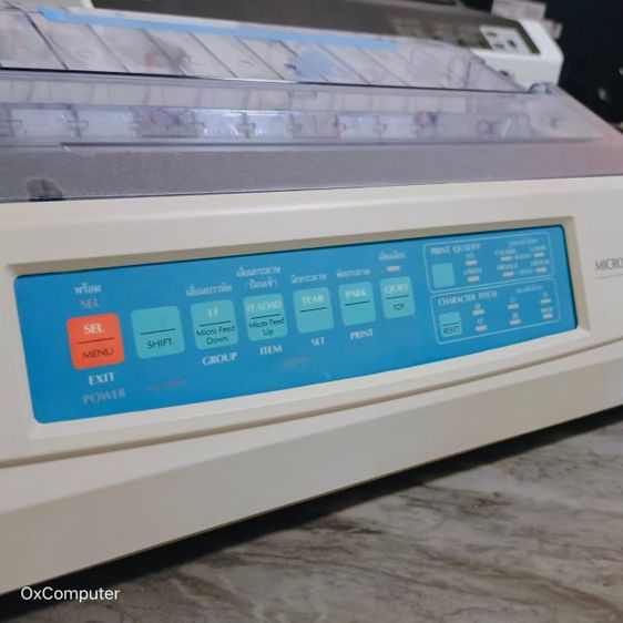 OKI Microline 390 Turbo Plus Dot Matrix Printer  (มือสอง) สภาพดี 
 รูปที่ 1