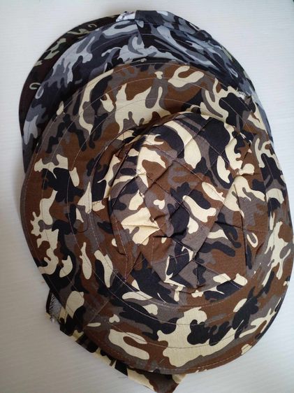 หมวกก๊อปผ้าลายทหาร(ติดซิป) รูปที่ 9