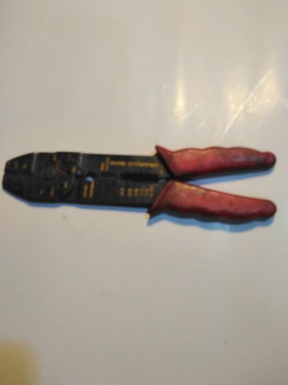 อุปกรณ์เครื่องมือช่าง คีมปอกย้ำสายไฟขนาด210มม