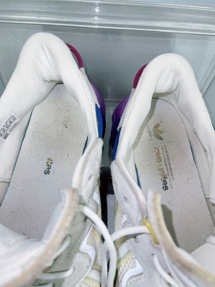 รองเท้า Adidas Sz.10us44eu28cm รุ่นOzweego Pride สีขาว สภาพสวยมาก ไม่ขาดซ่อม ใส่เที่ยวหล่อ ราคา800รวมส่ง รูปที่ 14