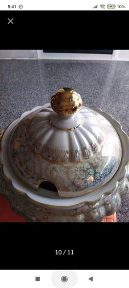 เบญจรงค์โถ ข้าวพร้อม ทัพพี 25 ปี ไม่มีส่ง มารับของเอง ต่อราคาใด้ รูปที่ 12