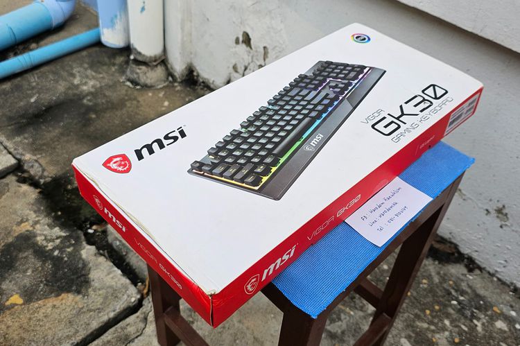 Keyboard Gaming MSI Vigor GK30 ของใหม่ มือหนึ่ง รูปที่ 7