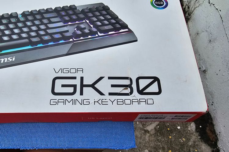 Keyboard Gaming MSI Vigor GK30 ของใหม่ มือหนึ่ง รูปที่ 8
