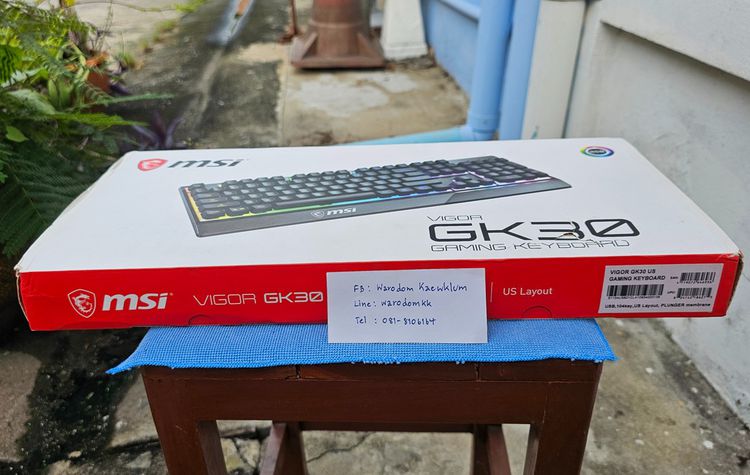 Keyboard Gaming MSI Vigor GK30 ของใหม่ มือหนึ่ง รูปที่ 2