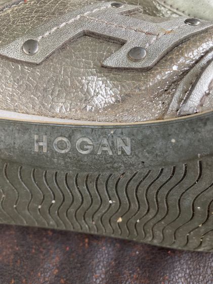 Hogan sneaker รองเท้าหนังแท้ผ้าใบ  รูปที่ 6