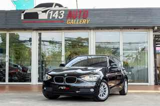 BMW 116i (F20) สีดำ ปี 2015 เครื่องเบนซิน 1.6 twin power turbo ขุมพลัง 136 แรงม้า เกียร์ 8 Speed สุดประหยัดน้ำมัน
