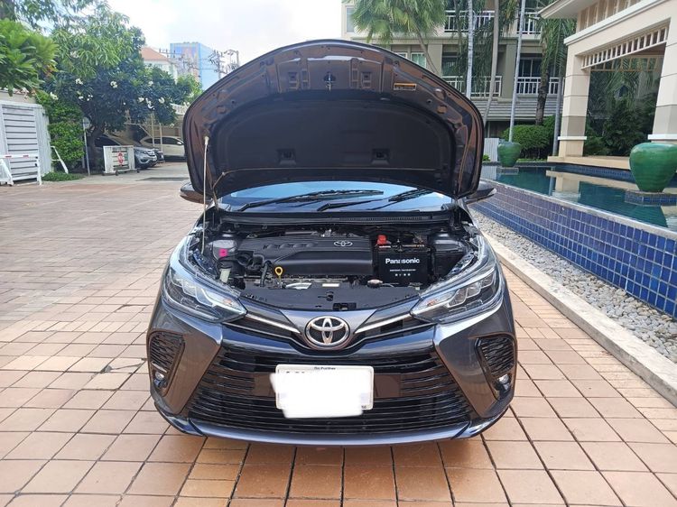 Toyota Yaris ATIV 2019 1.2 Mid Sedan เบนซิน ไม่ติดแก๊ส เกียร์อัตโนมัติ เทา รูปที่ 3