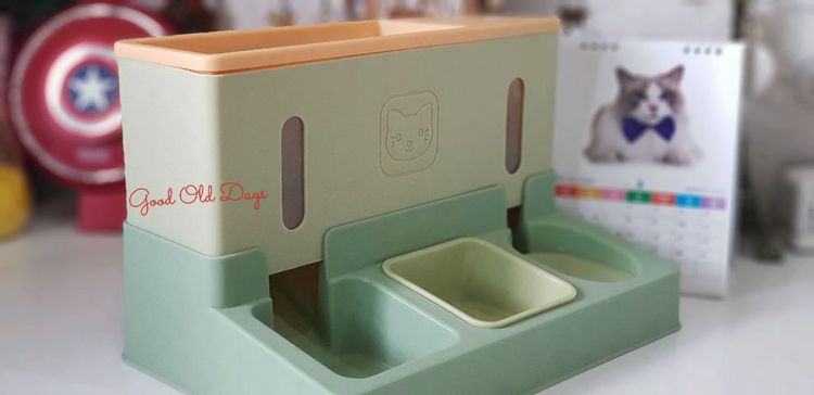(ของใหม่)ที่ใส่อาหารแมว หรือสุนัข รูปที่ 2