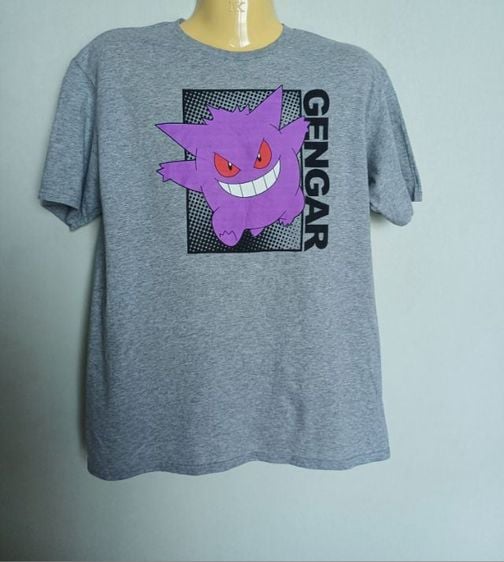 อื่นๆ เสื้อทีเชิ้ต เทา แขนสั้น Pokémon GenGar T-shirt XL 