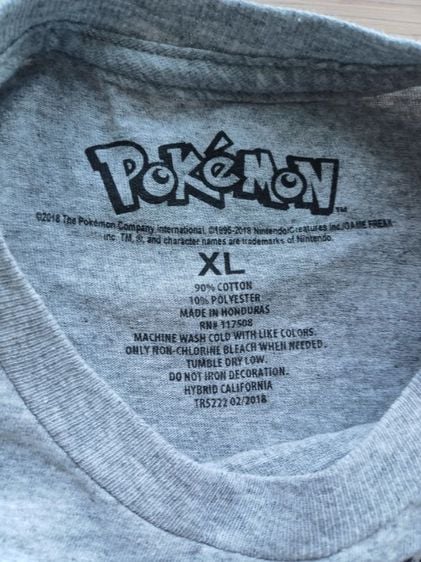 Pokémon GenGar T-shirt XL  รูปที่ 7