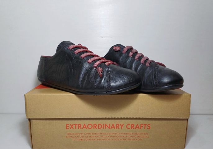 CAMPER Sneakers, Unisex 40EU(25.5cm) Original ของแท้ มือ 2 สภาพเยี่ยม, รองเท้า CAMPER รุ่น Peu Cami หนังแท้ พื้นเต็ม ไม่มีตำหนิใดๆ สวยมาก รูปที่ 4