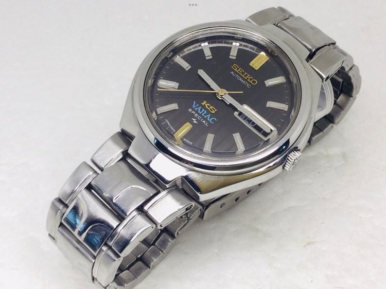 Vintage King Seiko 5246-6040 Vanac Special Day Date Automatic Mens Watch JAPAN  รูปที่ 8