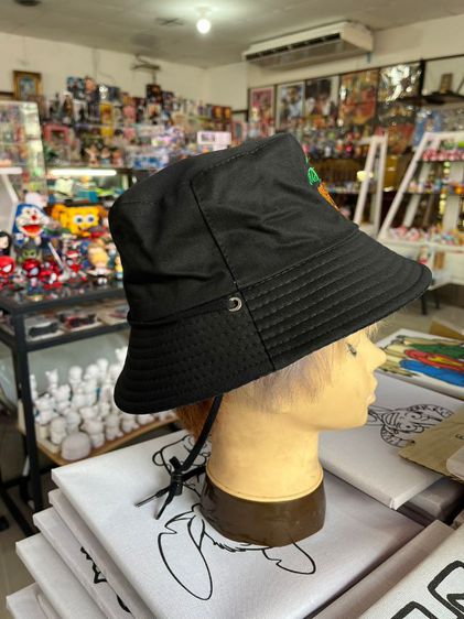 หมวกบัตเกตสีดำ ลายช้าง งานปัก รูปที่ 3