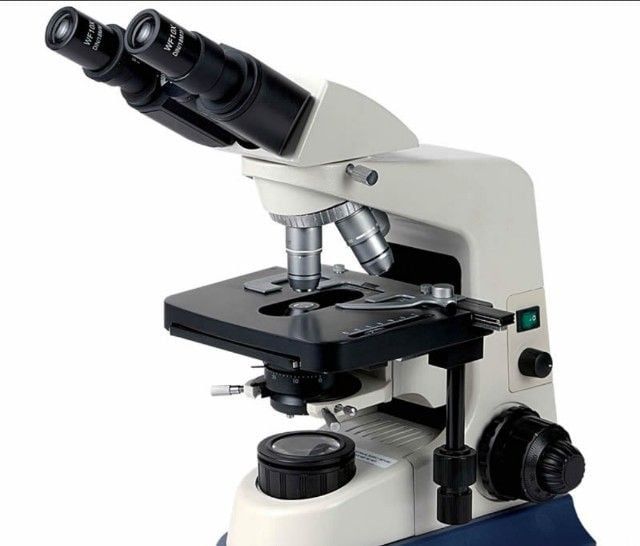 กล้องจุลทรรศน์ Compound BIOLOGICAL Microscope 4x,10x, 40x, 100x